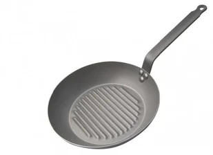 De Buyer Carbone Plus okrągła grillowa 26 cm  D-5530-26 - Patelnie - miniaturka - grafika 1