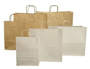NC Koperty Torba ekologiczna ECOBAG 305x170x340mm biała - Koperty - miniaturka - grafika 1