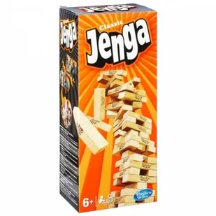 Hasbro Jenga Gra zręcznościowa - Gry planszowe - miniaturka - grafika 1