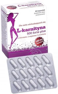 Olimp L-karnityna 500 Forte Plus 60 kap./500mg (4929902) - Spalacze tłuszczu - miniaturka - grafika 1