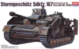 Academy Sturmgeschutz Sd Kfz.167 + 75mm - Modele do sklejania - miniaturka - grafika 1