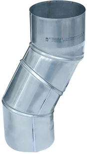 Komin-Flex Kolano nastawne 110 mm - Kominy i akcesoria - miniaturka - grafika 1
