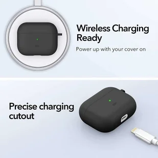 Apple ESR Etui ESR Bounce do AirPods 3 Black 11766 - Akcesoria do słuchawek - miniaturka - grafika 6