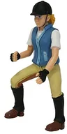 Figurki dla dzieci - Bullyland 62616  figurka do gry, jeździec Nina, ok. 9,5 cm - miniaturka - grafika 1