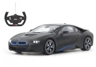 Zabawki zdalnie sterowane - Jamara BMW I8 1:14 Battery Pack black 40MHz manual door - miniaturka - grafika 1