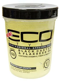 Black ECO Styler Castor & flaxseed Oil 32oz 946 ML ECO49 - Kosmetyki do stylizacji włosów - miniaturka - grafika 1