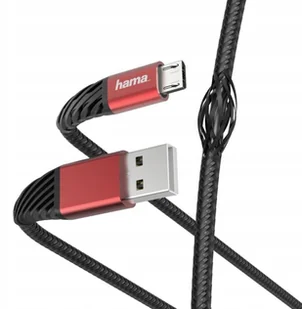 Hama Kabel Micro USB USB Extreme 1.5 m Czarno-czerwony - Kable USB - miniaturka - grafika 3