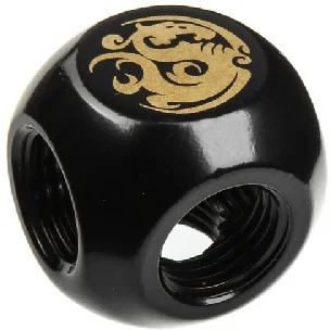 Bitspower Adapter 5x IG 1/4 inch matt black - Chłodzenie wodne - miniaturka - grafika 1
