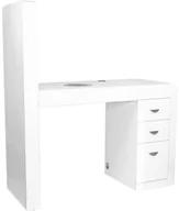 Meble kosmetyczne - ACTIVESHOP BIURKO KOSMETYCZNE 31 BIAŁE AS_129349 - miniaturka - grafika 1