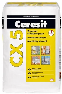 Ceresit Cement monta$2owy CX - 5 20 kg - Zaprawy budowlane - miniaturka - grafika 1