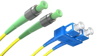 APC Opto Patchcord Opto FC SC/UPC SM duplex 10m - Patchcordy - miniaturka - grafika 1