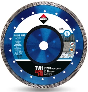 RUBI Tvh 200 Superpro Tarcza Diamentowa Tw. Gres - Tarcze do pił - miniaturka - grafika 5