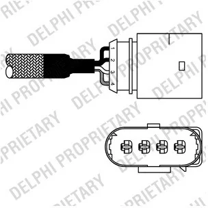 DELPHI Sonda lambda ES10978-12B1 - Sondy lambda - miniaturka - grafika 1