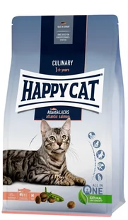 HappyCat Culinary Atlantic Salmon 0,3 kg - Sucha karma dla kotów - miniaturka - grafika 1