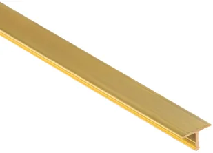 Cezar OBI Profil fugowy T13 złoty N 13 mm x 1000 mm - Akcesoria do armatury i ceramiki - miniaturka - grafika 1