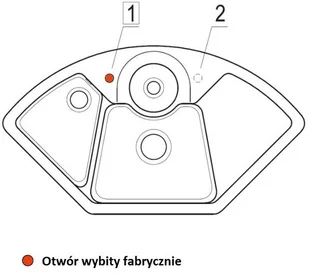 Villeroy & Boch Solo Corner Premiumline 6708 02 KG - Zlewozmywaki - miniaturka - grafika 5
