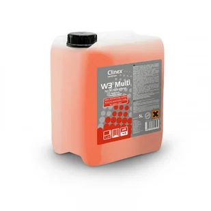 Clinex Płyn do łazienek W3 multi 5L. - Środki do kuchni i łazienki - miniaturka - grafika 1