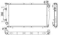 Części motocyklowe - NRF Chłodnica, układ chłodzenia silnika NRF 53326 53326 - miniaturka - grafika 1