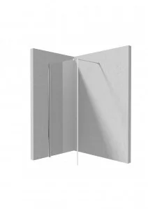 Deante KTS 038P Kabina walk-in z powłoką 80 cm KTS 038P - Ścianki i drzwi prysznicowe - miniaturka - grafika 1