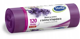 Stella Worki Na Śmieci Lawenda 120L Ldpe A'10 - Worki na śmieci - miniaturka - grafika 1