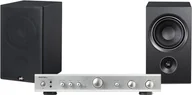 Zestawy stereo - Rotel A10 srebrny) + ALPHA P5 czarny) - miniaturka - grafika 1