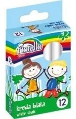 KW Trade Kreda biała bezpyłowa 12 sztuk - Przybory szkolne - miniaturka - grafika 2
