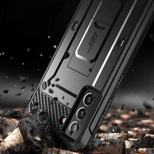 Supcase Unicorn Beetle Pro Galaxy S21+ Plus Black - Etui i futerały do telefonów - miniaturka - grafika 3