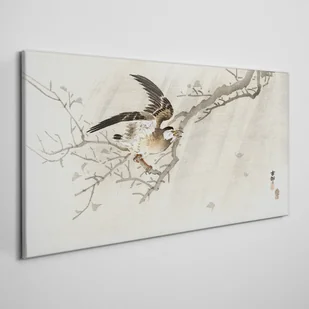 PL Coloray Obraz Canvas Gałąź Zwierzęta Ptaki 100x50cm - Obrazy i zdjęcia na płótnie - miniaturka - grafika 1