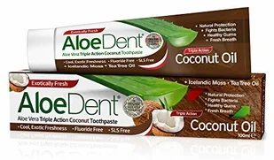Aloe Dent aloedent olej kokosowy pasta do zębów E2009 - Pasty do zębów - miniaturka - grafika 1