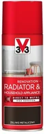 Farby do metalu - V33 Spray AGD żeliwo metaliczny 0 4 l 118703 - miniaturka - grafika 1