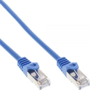 InLine Patchcord F/UTP Cat.5e niebieski 5m 71505B - Kable miedziane - miniaturka - grafika 1