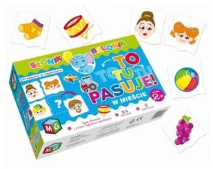 MULTIGRA W mieście Słonik Balonik MG1379 - Gry planszowe - miniaturka - grafika 1