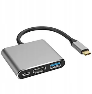 Przejściówka Adapter 3W1 Hub Usb-c Hdmi 4K Macbook - Adaptery i przejściówki - miniaturka - grafika 9