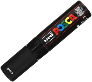 Uni Marker plakatowy 4.5-5.5mm czarny okrągły Posca - Markery permanentne - miniaturka - grafika 1