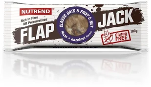 Nutrend FLAPJACK GLUTEN FREE borowka z żurawina 100g - Batony proteinowe - miniaturka - grafika 1