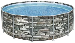 Bestway Basen stelażowy 56993 427x122cm 11w1 130957 - Akcesoria do basenów - miniaturka - grafika 2