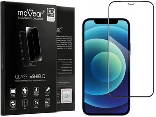 movear Szkło hartowane na Cały Ekran iPhone 12 Pro - Szkła hartowane na telefon - miniaturka - grafika 1