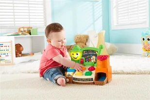 Fisher Price Ucz się i śmiej Straganik Malucha FBM31 - Zabawki interaktywne dla dzieci - miniaturka - grafika 7