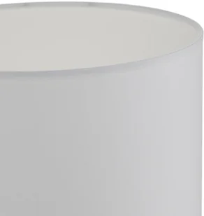 Britop Lampa stołowa Maarit z kloszem tekstylnym, biała - Lampy stojące - miniaturka - grafika 1