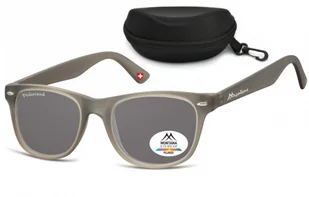 Montana Okulary Nerdy Polaryzacyjne MP10B szare MP10B - Okulary przeciwsłoneczne - miniaturka - grafika 1