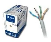 A-LAN UTP drut 4x2 kat 5e 305m PVC (KIU5PVC305) - Kable miedziane - miniaturka - grafika 1