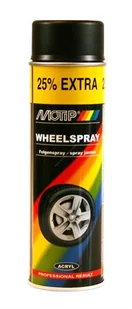 Motip Lakier Do Felg Czarny Połysk 400ml - Kosmetyki samochodowe - miniaturka - grafika 1