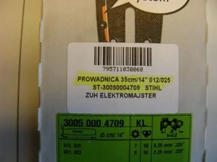 STIHL PROWADNICA 30050004709 35CM 325 1,6 30050004709 - Akcesoria do elektronarzędzi - miniaturka - grafika 1