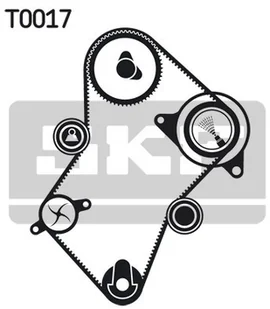 SKF Pompa wodna + zestaw paska rozrządu VKMC 03241 - Mechanizmy rozrządu - miniaturka - grafika 1