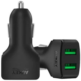 Aukey Ładowarka samochodowa CC-S3 2x USB - Ładowarki samochodowe - miniaturka - grafika 3