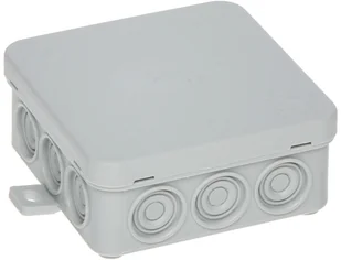Simet Puszka Natynkowa Szara IP54 N6 Fastbox - Puszki elektryczne i akcesoria - miniaturka - grafika 3