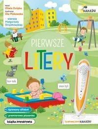 Dulęba Oliwia Pierwsze litery Seria z piórem KAKADU - Książki edukacyjne - miniaturka - grafika 1