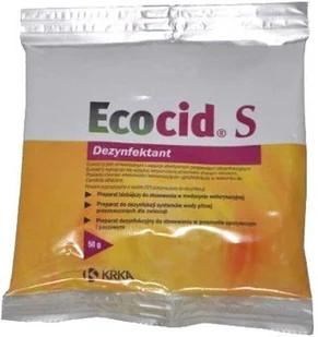 Ecocid S 50 g - Preparat do dezynfekcji - Akcesoria do hodowli zwierząt - miniaturka - grafika 1