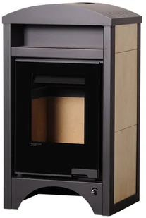 HS Flamingo kominek BARMA 11/7 JAVOR 7 KW - Kominki wolnostojące - miniaturka - grafika 1