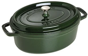 Staub Cocotte 31 cm zielony 40509-365-0 - Garnki - miniaturka - grafika 2